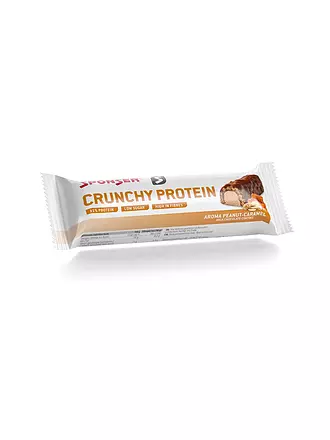 SPONSER | Barrita crujiente de proteína con cacahuete y caramelo, barrita de 50 g |